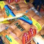 PÃO DE MINI HOT DOG