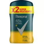2 DTE.REXONA BARRA MEN V8 50 GR