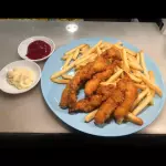 Tiras de pollo