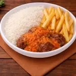 Almondegas ao Suco Vegano