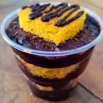 Copo da Felic. Cenoura e Brigadeiro