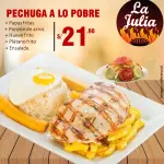 Pechuga a lo Pobre