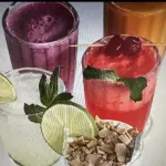 Jugos en agua