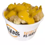 Chicken bites cheddar cheese