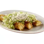 Tacos dorados de pollo