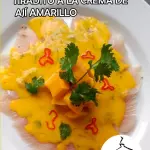 Tiradito a la Crema de AjÍ Amarillo