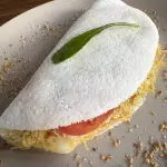 Tapi frango tomate e requeijão