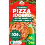 2 PIZZAS GRANDES + 1 GUARANÁ 2L