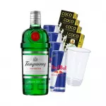 Tanqueray 750ml c/red bull