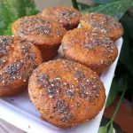 Muffim de Cenoura com Chia (6 unid)