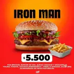 PROMO IRON MAN (BURGUER)