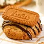 Cookie Biscoff e Caramelo Salgado