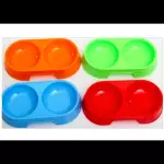 Plato Doble Plástico 25×13cm