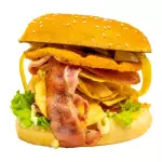 Hamburguesa Torta De Pollo