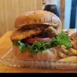 Hamburguesa de pollo CRISPY
