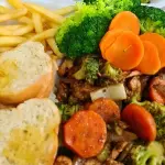 Fajitas con verduras