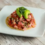 Tostada de Camarón