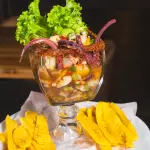 Ceviche de PULPO & CAMARON