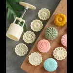 6 piezas Molde de pastel de luna