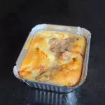 Tortinha de carne seca