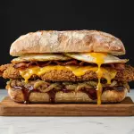 Sandwich de Milanesa Americano