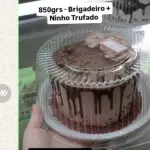 Bolo de 850grs - 6 FATIAS
