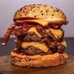 PICANHA CHEDDAR BACON DUPLO