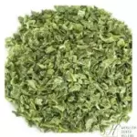Pimentão verde em flocos