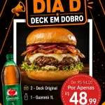 2 Deck Original + Guaraná 1L