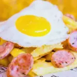 Choripapa montada