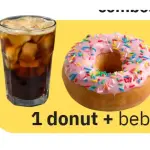 Combo 3 1 donut 1 bebida 9oz