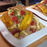 Chaufa de cecina