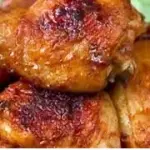 Sobrecoxa de frango frito