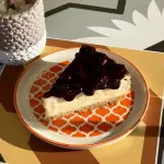 Cheesecake sugar free arandanos