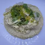 tacos de pollo al gusto