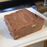 Brownie vegano