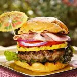 HAMBURGUESA HAWAIANA