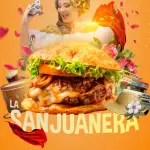 San Juanera burger
