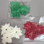 Flor 3d navidad