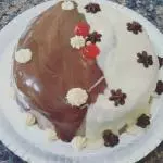 TORTA DE NINHO E BRIGADEIRO