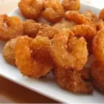 Camarão Cinza Empanado