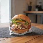 burguer especial + papas wester