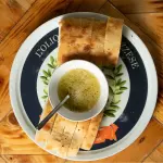 Pan aceite de oliva y queso