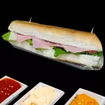 SÁNDWICH JAMON y QUESO