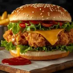 HAMBURGUESA CRISPY