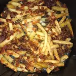 Picada de carne con papas