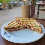 Torrada de banana e Nutella