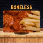 Boneless con papas