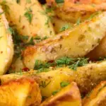 Papas rústicas grandes