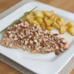 Truta ao molho de amêndoas